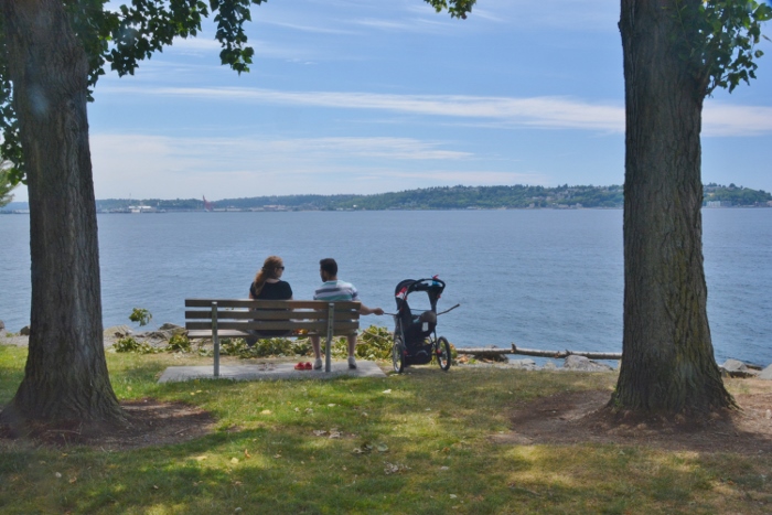 Discovery Park and Elliott Bay